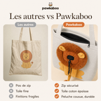 Comparatif : les autres sacs vs le sac Pawkaboo Lion
