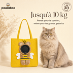 Sac Pawkaboo Abeille — pensé pour les chats jusqu'à 10 kg