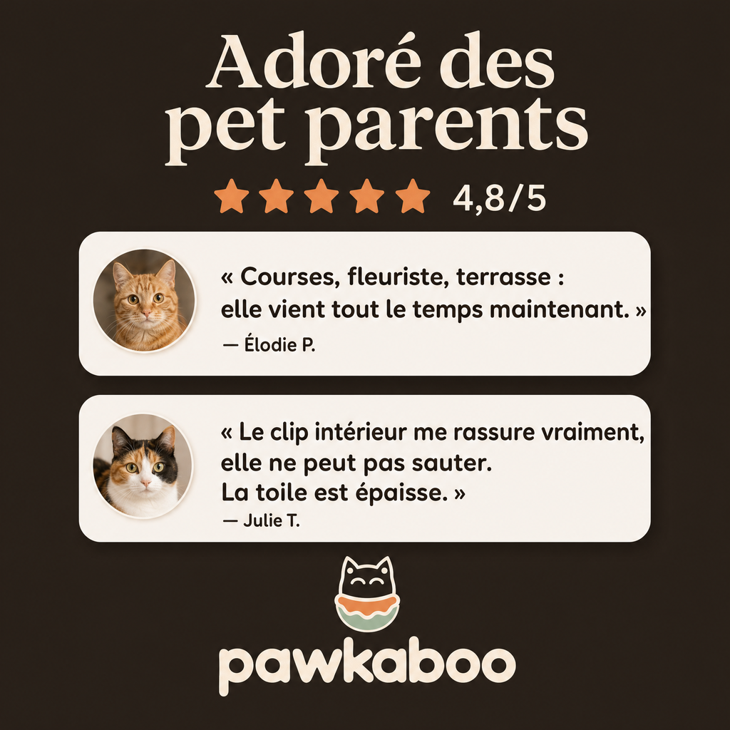 Avis clients Pawkaboo — noté 4,8/5 par les pet parents